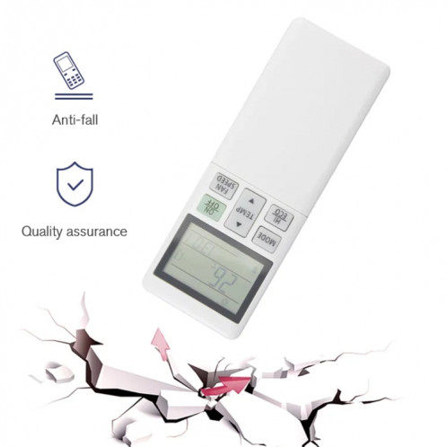Pièces de rechange pour télécommande de climatiseur Mitsubishi RLA502A700S (blanc crème) SH901A6-07