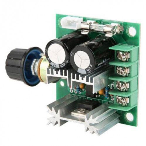 Contrôleur de vitesse de moteur à courant continu 12V-40V 10A, commutateur de vitesse en continu PWM, style: avec support SH11021408-07