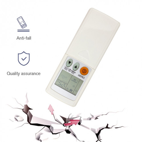 Pièces de rechange pour télécommande de climatiseur Mitsubishi KD06ES (blanc) SH701A122-06