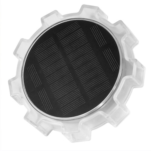 Applique murale solaire en forme d'engrenage, décoration extérieure de jardin, atmosphère (lumière blanche) SH601A437-09
