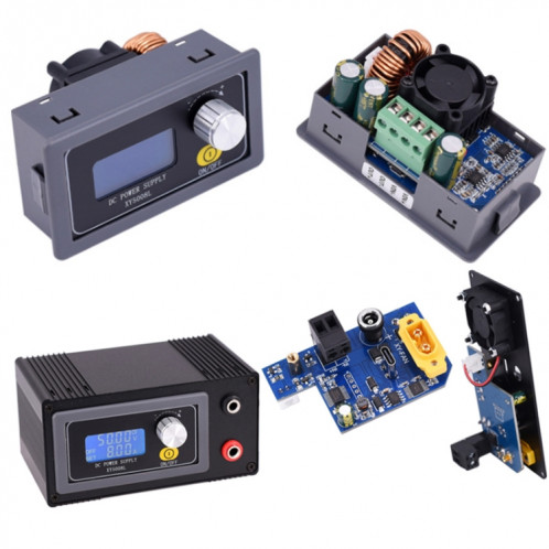 Alimentation abaisseur de batterie au lithium à commande numérique 50V8A DC, modèle: XY5008L avec étui SH20021906-06