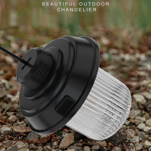 Lampe de camping extérieure à LED auvent lampe suspendue lumières de tente de camping portables, style: modèle de charge blanc SH03021830-09