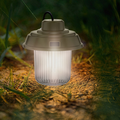 Lumière de camping extérieure à LED auvent lampe suspendue lumières de tente de camping portables, style: modèle de charge noir SH0301474-09