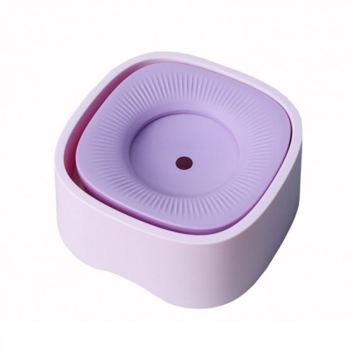 Bol flottant pour animaux de compagnie, sans bouche mouillée, pour chats et chiens, fontaine à boire flottante (violet) SH701C400-011