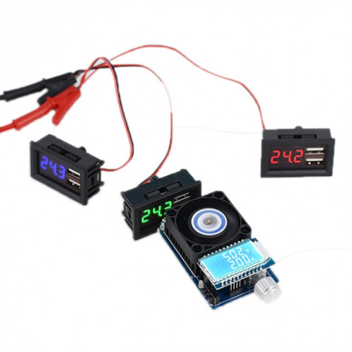 Batterie au Lithium à affichage numérique vers Module abaisseur de convertisseur USB 5V (livraison de couleurs aléatoires) SH801A1742-05