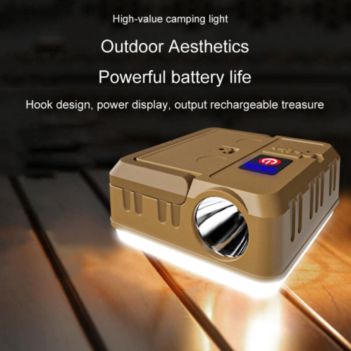 Lampe de tente de Camping en plein air, LED rechargeable par USB, longue durée de vie SH4140998-010