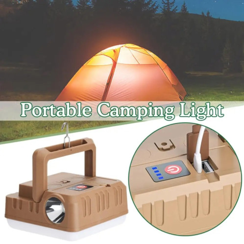 Lampe de tente de Camping en plein air, LED rechargeable par USB, longue durée de vie SH4140998-010