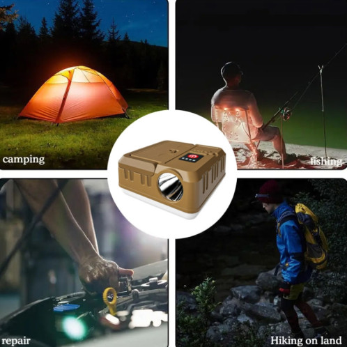 Lampe de tente de Camping en plein air, LED rechargeable par USB, longue durée de vie SH4140998-010