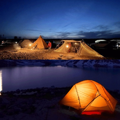 Lampe de Camping suspendue à charge d'énergie solaire, lampe multifonctionnelle pour tente, éclairage d'urgence en cas de panne de courant SH4142462-013