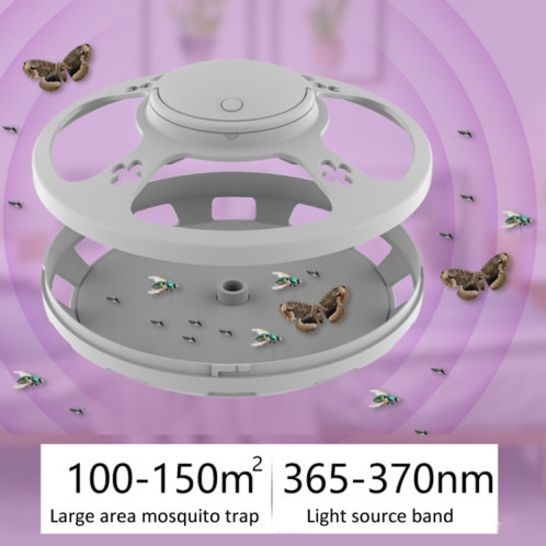 Piège à moustiques et mouches à puces, maison à cafards avec lumière chaude et violette (noir) SH101B932-010