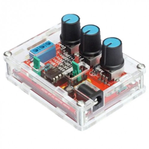 XR2206 Kit de bricolage générateur de signaux de haute précision Triangle sinusoïdal Ondes carrées Gamme de fréquences 1 Hz-1 MHz, Spécifications : Soudage SH58021724-05