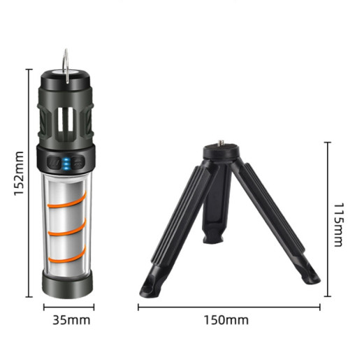 Lampe de poche multifonction extérieure 4 en 1, lumière ambiante, lampe anti-moustique, spécifications: version trépied SH8502594-013