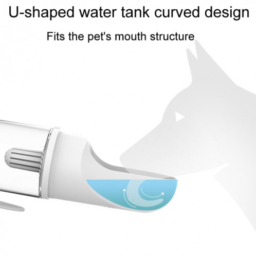 Tasse de voyage en plein air pour animaux de compagnie, bouteille d'eau de voyage Portable en plein air (bleu) SH401B690-010