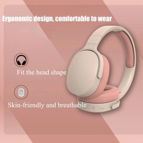 SOYTO P2961 Casque Bluetooth de sport sans fil Casque de jeu mobile universel à réduction de bruit (gris) SS901B1072-08
