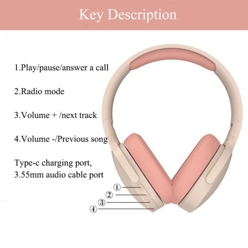 SOYTO P2961 Casque Bluetooth de sport sans fil Casque de jeu mobile universel à réduction de bruit (gris) SS901B1072-08