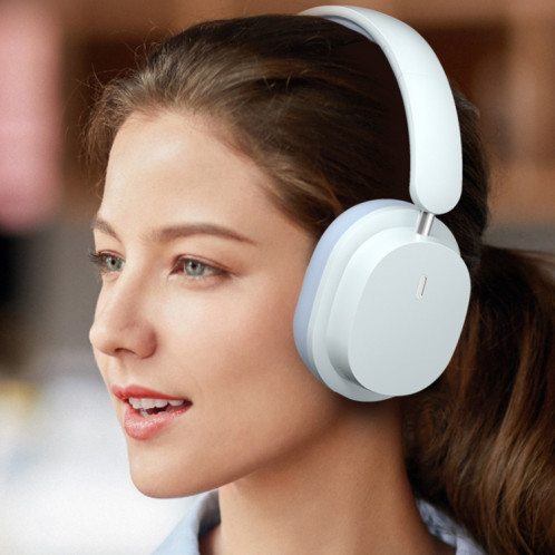 SOYTO SY-T2 Casque Bluetooth à réduction de bruit Casque de jeu sans fil (Blanc) SS901A411-016