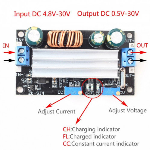 Module de charge solaire à tension réglable, mise sous tension automatique, accessoire de régulateur de tension SH43551028-06