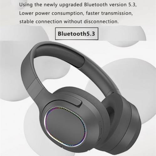 SOYTO P2963 Casque sans fil Bluetooth Réduction du bruit Casque de jeu pour téléphone portable (Kaki) SS601A1039-013
