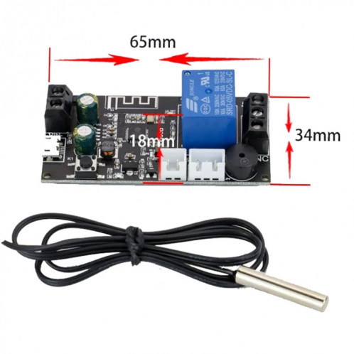 Module de commutateur de commande de thermostat à distance de téléphone portable sans fil WIFI, modèle: sans affichage SH9501476-07