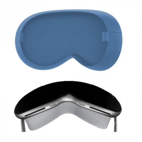 Pour étui de protection en silicone Apple Vision Pro, housse de casque VR, spécification: bleu SH31031402-04