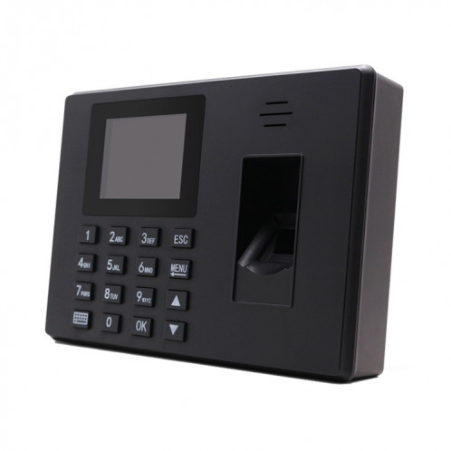 Machine intelligente de présence de génération de rapports de diffusion vocale de reconnaissance d'empreintes digitales, modèle: noire SH5304290-010