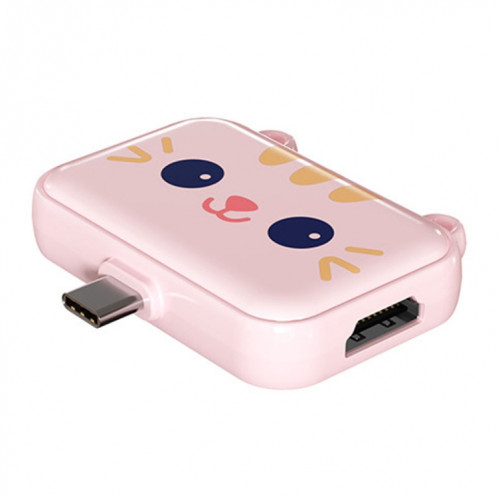Station d'accueil 3 en 1 Type-C Hub USB pour Station d'accueil IPad/téléphone, Port : 3H HDMI+PD+USB3.0 rose SH8304733-014