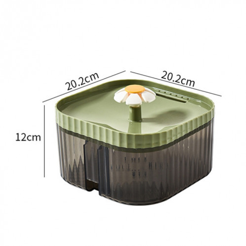 Distributeur d'eau Intelligent pour animaux de compagnie, distributeur automatique d'eau pour chat et chien, abreuvoir à circulation automatique (bleu) SH901C1978-011