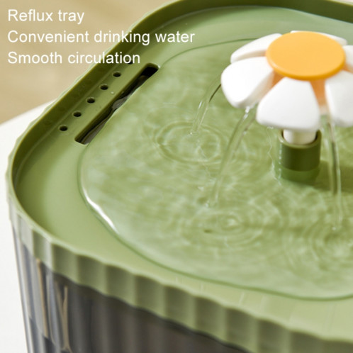 Distributeur d'eau Intelligent pour animaux de compagnie, distributeur automatique d'eau pour chat et chien, abreuvoir à circulation automatique (bleu) SH901C1978-011