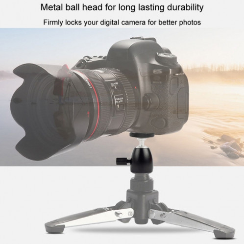 Trépied à boule rotative Q39 à 360 degrés, têtes de prise de vue pour projecteur, accessoires pour téléphone portable, têtes d'appareil photo DSLR (filetage 1/4) SH801A728-08