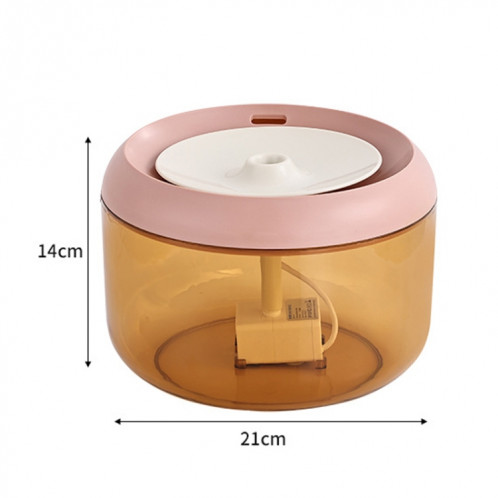 Distributeur d'eau automatique pour chat, distributeur d'eau vivante filtrée pour animaux de compagnie (vert) SH201B1918-011