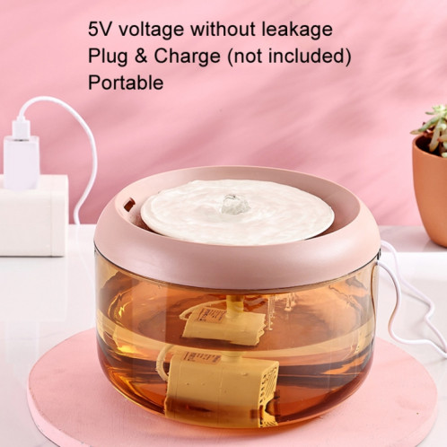 Distributeur d'eau automatique pour chat, distributeur d'eau vivante filtrée pour animaux de compagnie (vert) SH201B1918-011