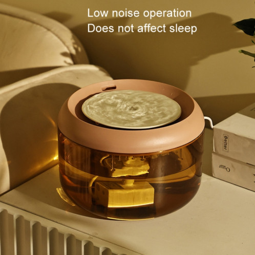 Distributeur d'eau automatique pour chat, eau vive filtrée en circulation, distributeur d'eau pour animaux de compagnie (rose) SH201A549-011