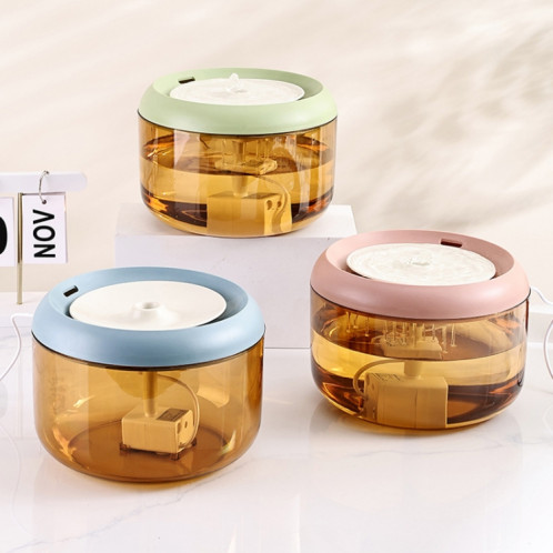 Distributeur d'eau automatique pour chat, eau vive filtrée en circulation, distributeur d'eau pour animaux de compagnie (rose) SH201A549-011