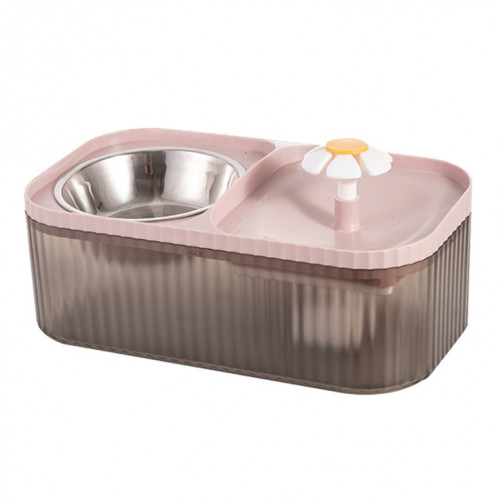 Machine à eau d'alimentation, mangeoire automatique pour chat et chien, chauffe-eau, bol d'alimentation intelligent pour animaux de compagnie (rose) SH301B1195-013