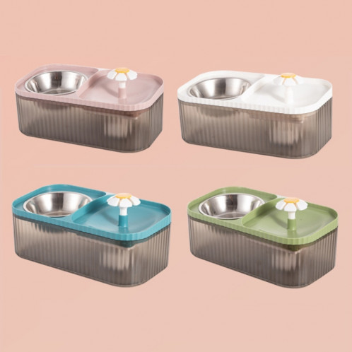 Machine à eau d'alimentation, mangeoire automatique pour chat et chien, chauffe-eau, bol d'alimentation intelligent pour animaux de compagnie (bleu) SH301C1735-013