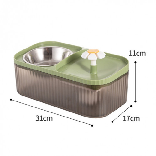 Machine à eau d'alimentation, mangeoire automatique pour chat et chien, chauffe-eau, bol d'alimentation intelligent pour animaux de compagnie (rose) SH301B1195-013