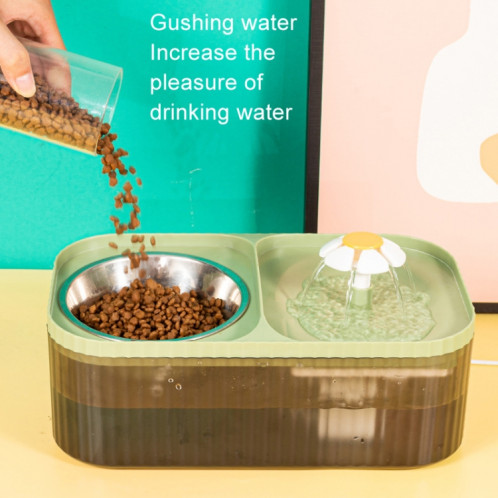 Machine à eau d'alimentation, mangeoire automatique pour chat et chien, chauffe-eau, bol d'alimentation intelligent pour animaux de compagnie (rose) SH301B1195-013