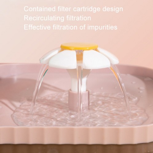 Machine à eau d'alimentation, mangeoire automatique pour chat et chien, chauffe-eau, bol d'alimentation intelligent pour animaux de compagnie (rose) SH301B1195-013