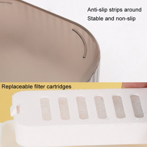 Machine à eau d'alimentation, mangeoire automatique pour chat et chien, chauffe-eau, bol d'alimentation intelligent pour animaux de compagnie (blanc) SH301A573-013