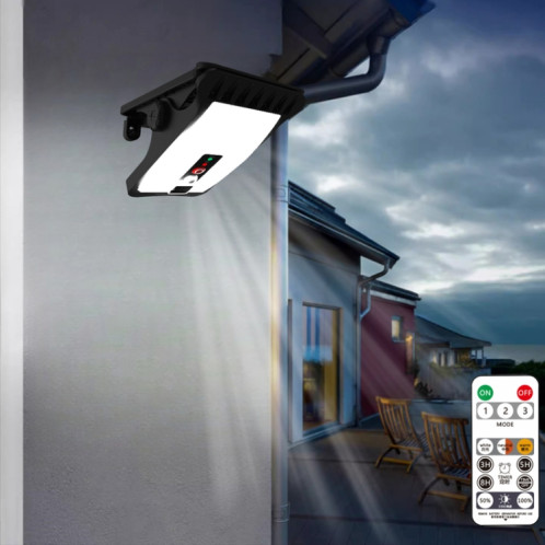 Lampe solaire extérieure à pince LED lampe de jardin de cour applique murale à induction humaine lumière de secours, style: chargement USB SH54031852-08