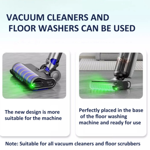 Pour aspirateur Dyson, lumières vertes, lampe d'affichage de la poussière SH5103872-010