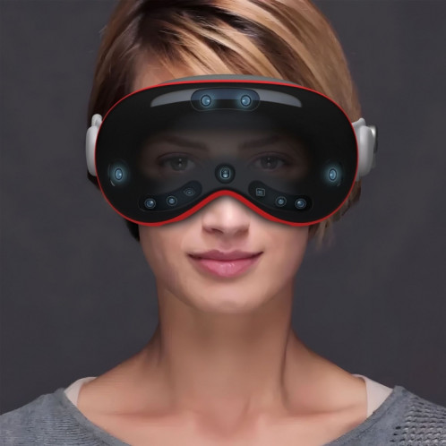 Pour Apple Vision Pro Étui de protection Accessoires pour casque VR, Couleur: TPU transparent SH5801557-06