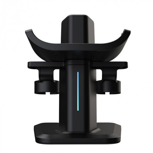 Pour Meta Quest 3/2/Pro support de stockage de charge avec lumières RVB (noir) SH001A149-09