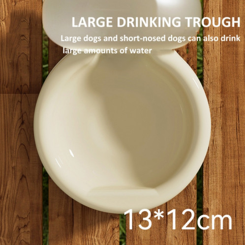 Tasse d'eau d'extérieur pour animaux de compagnie, bouilloire pliable Portable 500ml jaune SH68041743-07