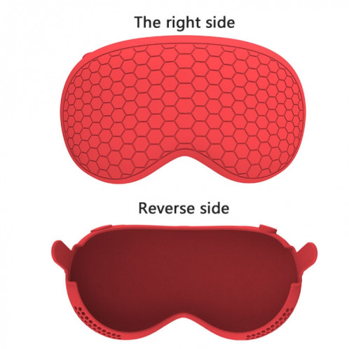 Pour Apple Vision Pro Housse de protection en silicone Accessoires VR (Noir) SH001A561-06