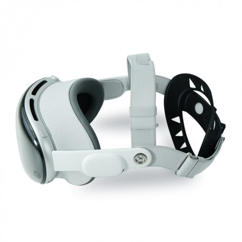 Pour Apple Vision Pro Balance Gravity Décompression Housse arrière respirante Coussin en TPU (Noir) SH201A356-06