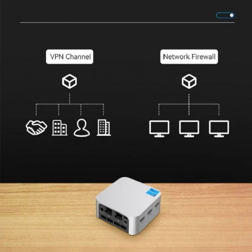 T8Plus Alder Lake-N100 4K double bande WIFI Bluetooth bureau jeu portable mini PC, spécifications: 16G 128G prise américaine SH15131132-012