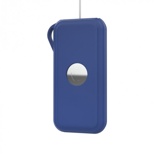 Pour Apple Vision Pro accessoires étui de protection d'alimentation batterie coque de stockage en silicone (bleu profond) SH901C662-06