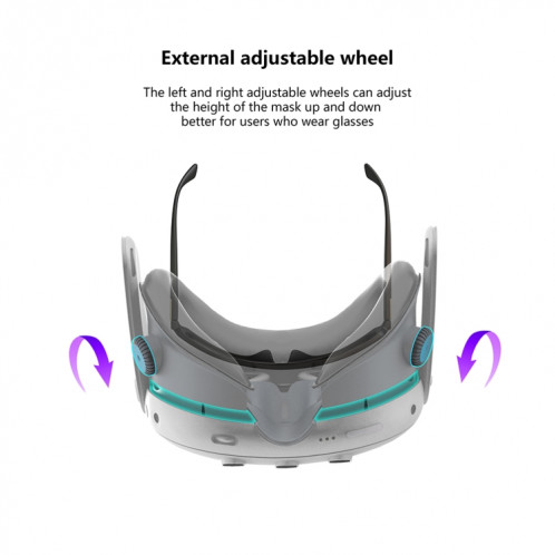 Masque de remplacement à Dissipation thermique à Circulation d'air pour Meta Quest 3, avec ventilateur, accessoires de masque VR Anti-buée SH54241794-09
