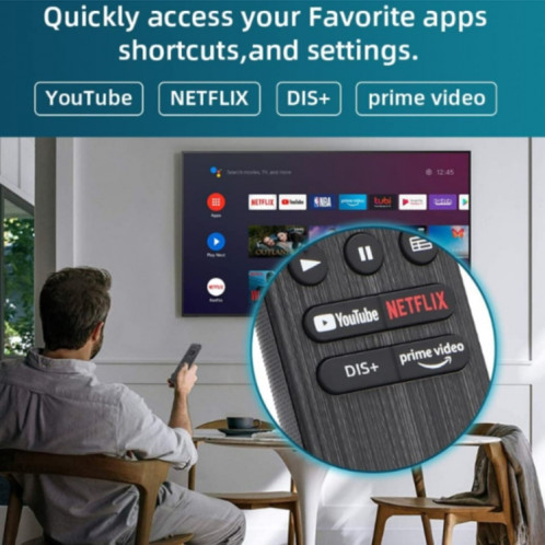 Télécommande vocale Bluetooth RMF-TX800U pour téléviseur Sony KDL et XR /4K BRAVIA SH56041957-05